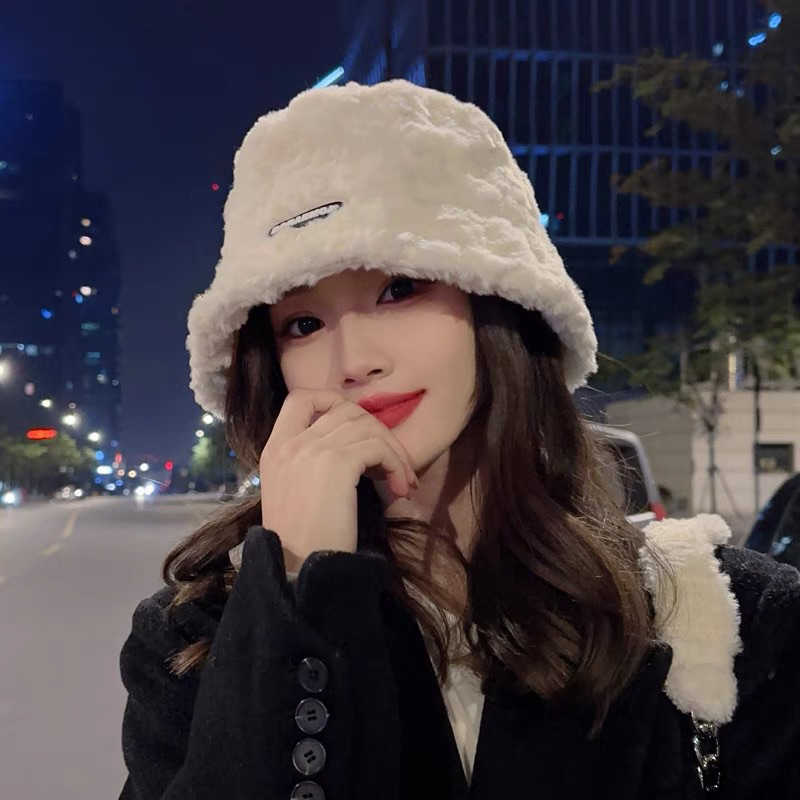 Mũ Lông Thỏ Siêu Dày Ấm Và Đứng Phom