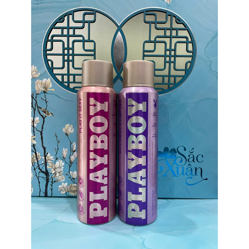 Hàng Đức Xịt khử mùi body playboy dành cho nữ