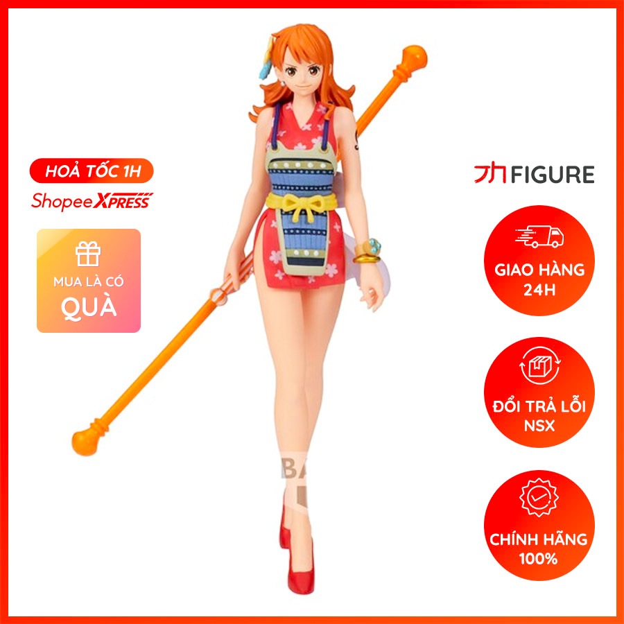 Mô Hình Nami, One Piece, Vua Hải Tặc - One Piece the Shukko (Bandai Spirits) Figure Chính Hãng Nhật