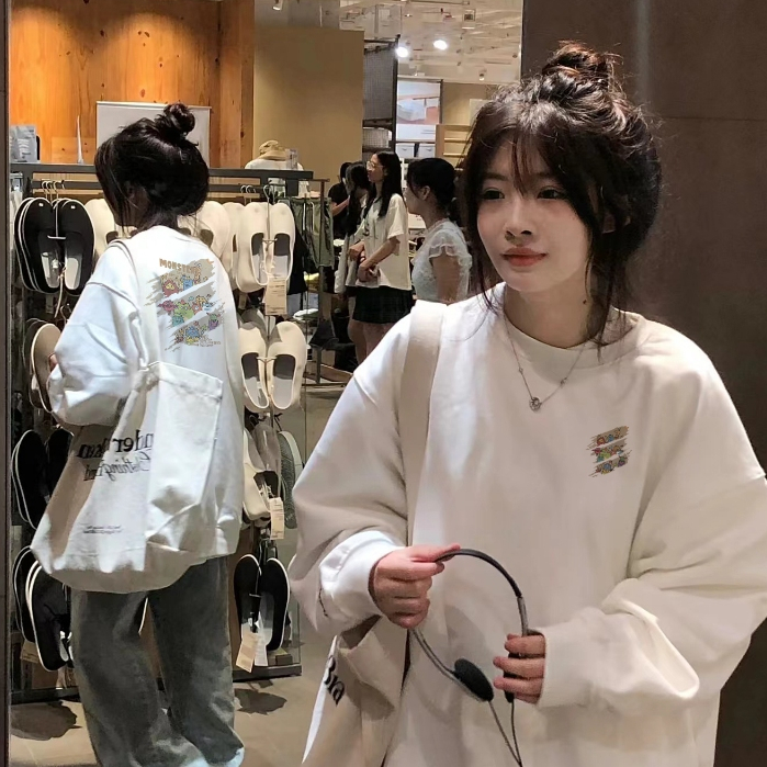 Focus local brand trắng fashion vintage áo sweater nỉ bông bigsize unisex levents 100%cotton