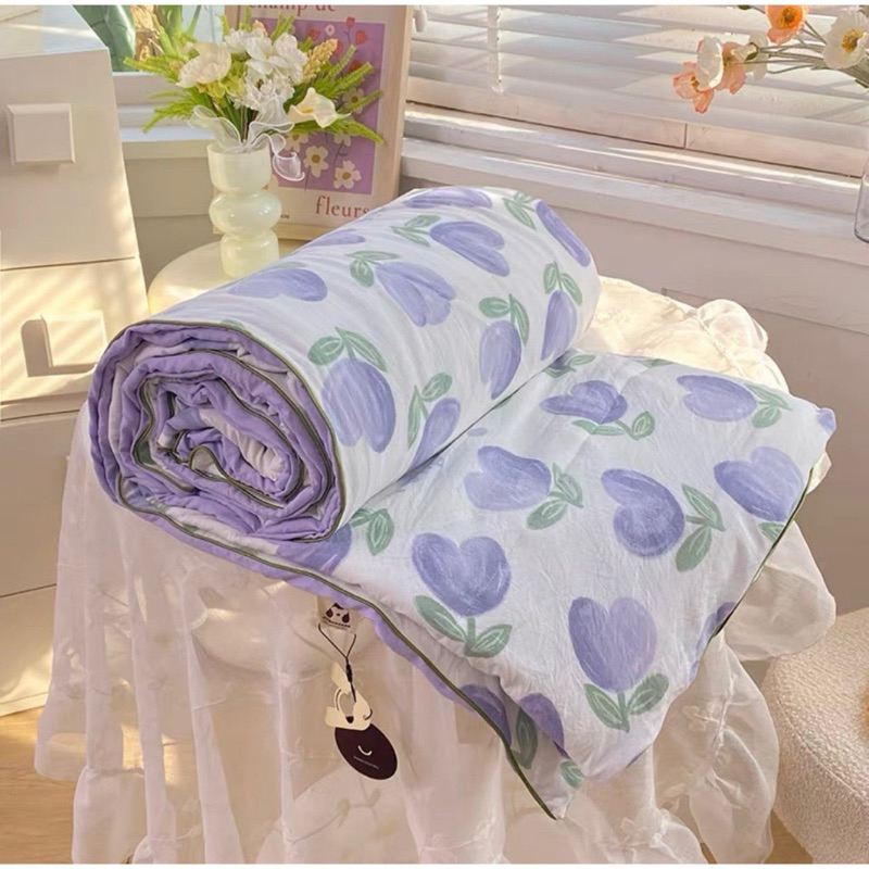 Chăn hè đũi sơ đậu lành l Chăn sợ đậu lành kích thước 2m3x2m hàng loại 1