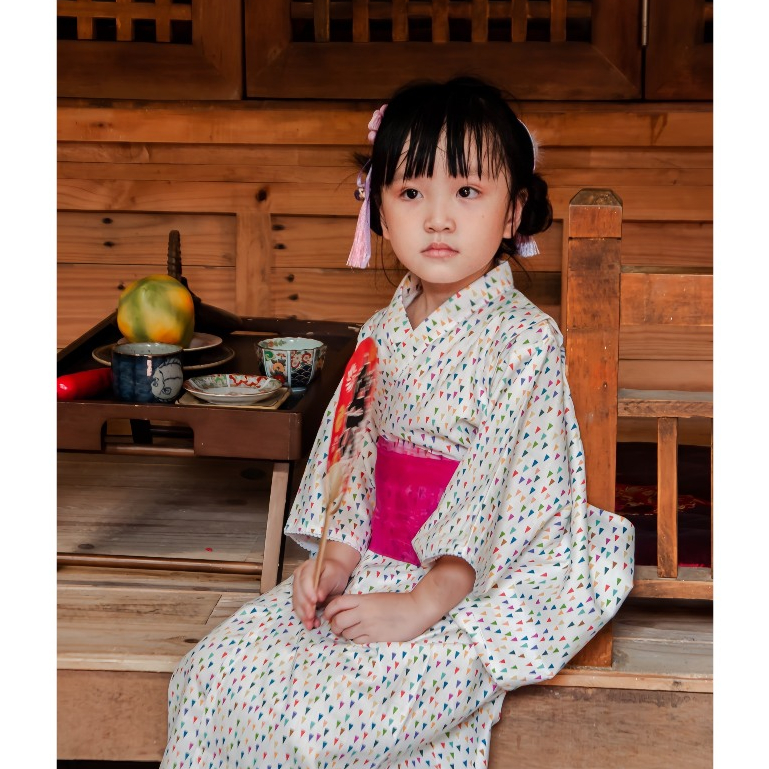 Kimono Trẻ Em Cách Tân Phong Cách Nhật Bản