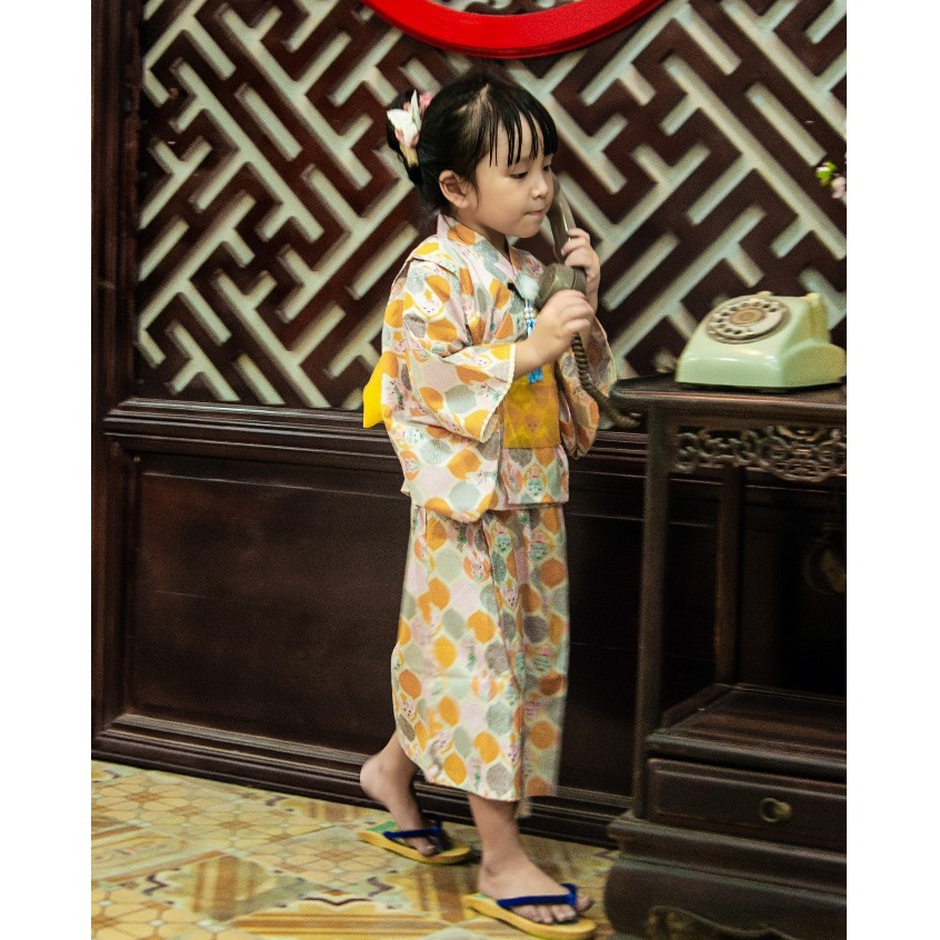 Kimono Trẻ Em Cách Tân Phong Cách Nhật Bản