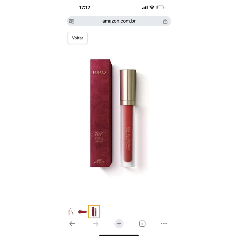 Hàng Đức Son kem lì Kiko số 06 đỏ hồng