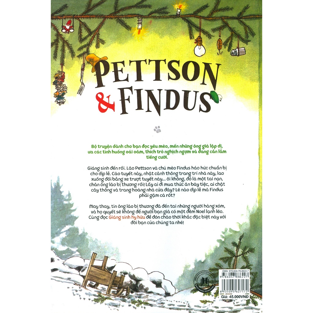 Sách - Pettson & Findus - Giáng Sinh Hy Hữu - HHB