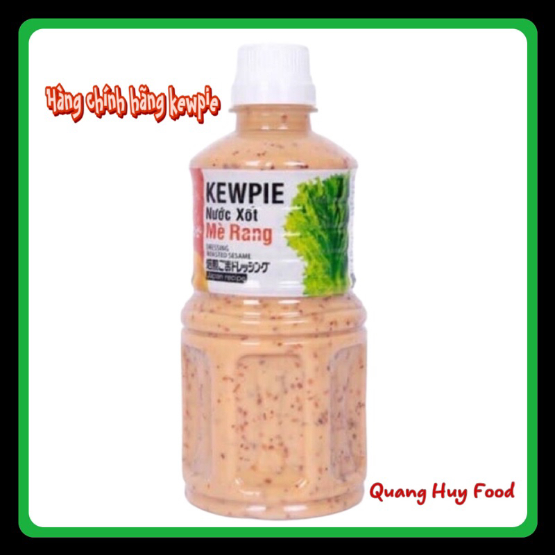Nước xốt mè rang kewpie chai 500g-tem mới date tháng 6/2024