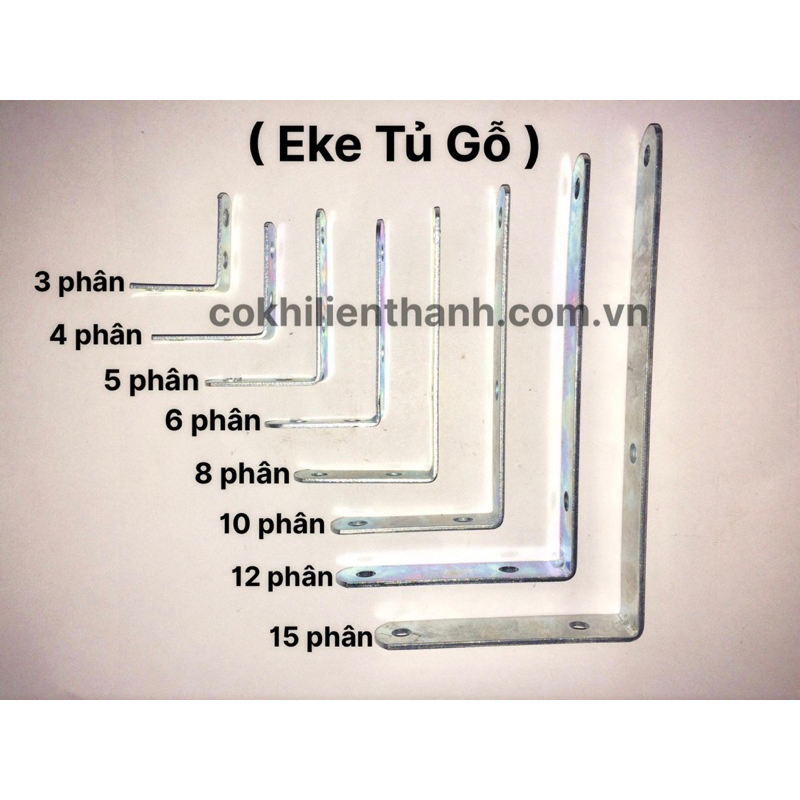 Ke góc vuông L - ke góc tủ L
