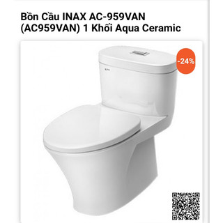 Bồn cầu inax 959, 514, 969, 832 inax chính hãng giá tháng 6-2024