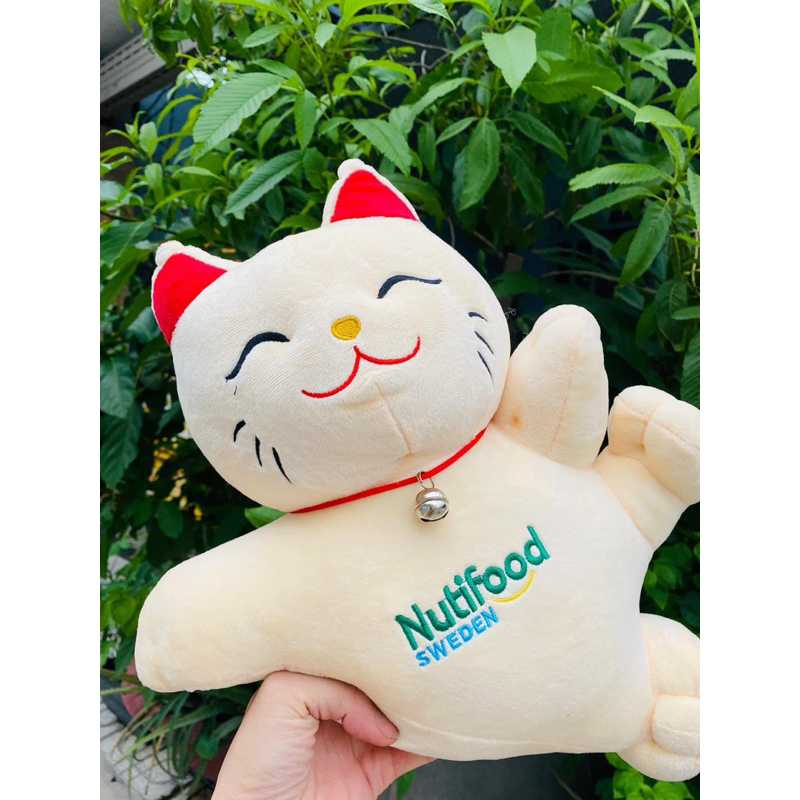 Bộ 2 gấu bông mèo thần tài