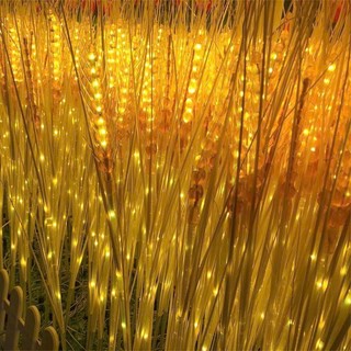 BỘ ĐÈN LED BÔNG LÚA MẠCH 10 BÓ MÀU VÀNG