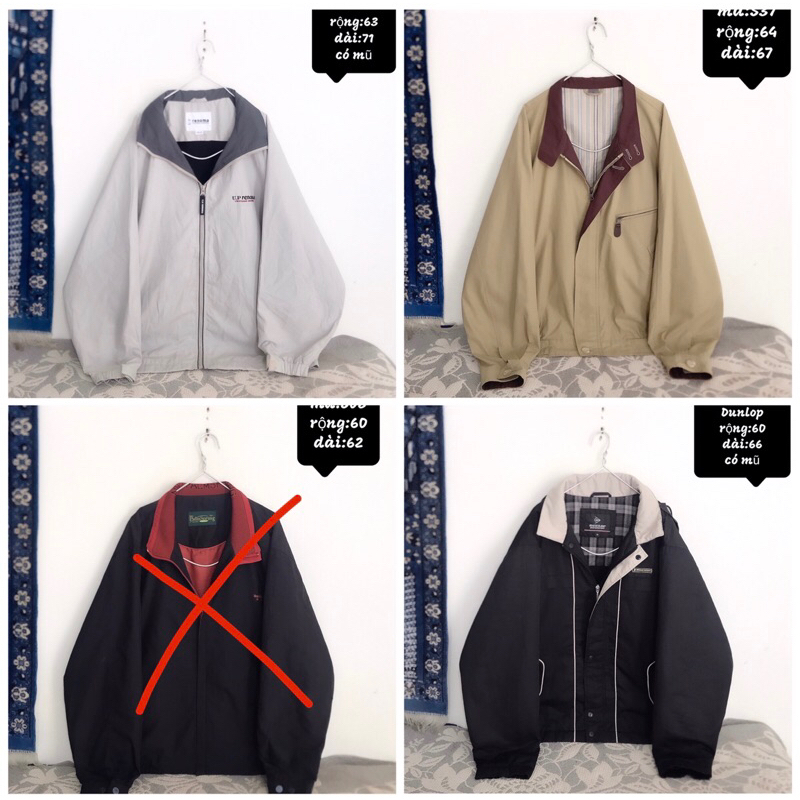 ÁO KHOÁC 2HAND