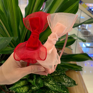 Bờm xước tóc nơ, băng đô cài tóc handmade cho bé- The little girl