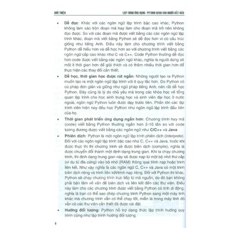 Sách - Lập Trình Ứng Dụng - Python Dành Cho Người Bắt Đầu
