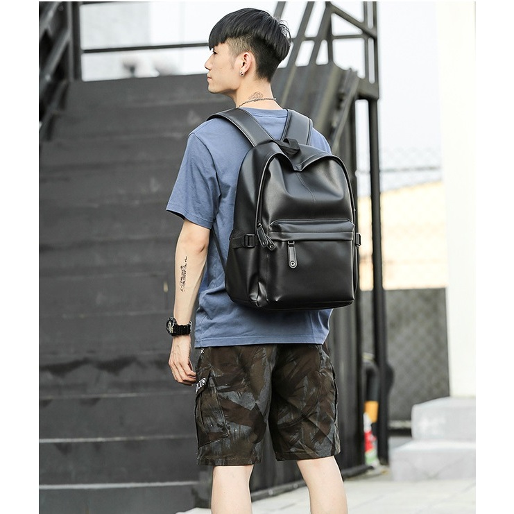 Balo da laptop nam nữ Marga Backpack 492 - Chất liệu da PU mềm nhập khẩu chống thấm nước - Thương hiệu LAZA