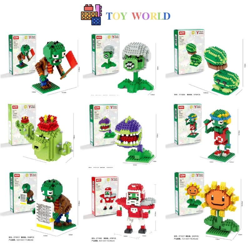 LEGO ZOOMBI ĐỒ CHƠI TRẺ EM CAO CẤP NHIỀU MẪU