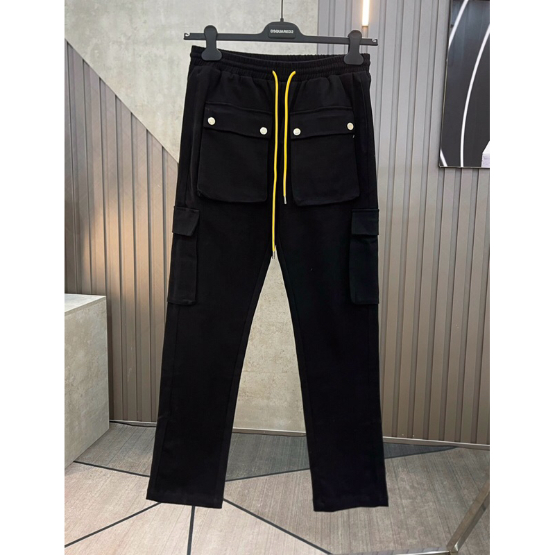 Hàng Có Sẵn!! Quần Trouser Rhude Chất Kaki Co Dãn Mix Túi Hộp Cực Tinh Tế - Hàng Loại 1 Streetwear