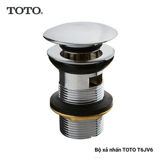 Bộ xả nhấn cho lavabo toto t6jv6 chính hãng bảo hành 2 năm