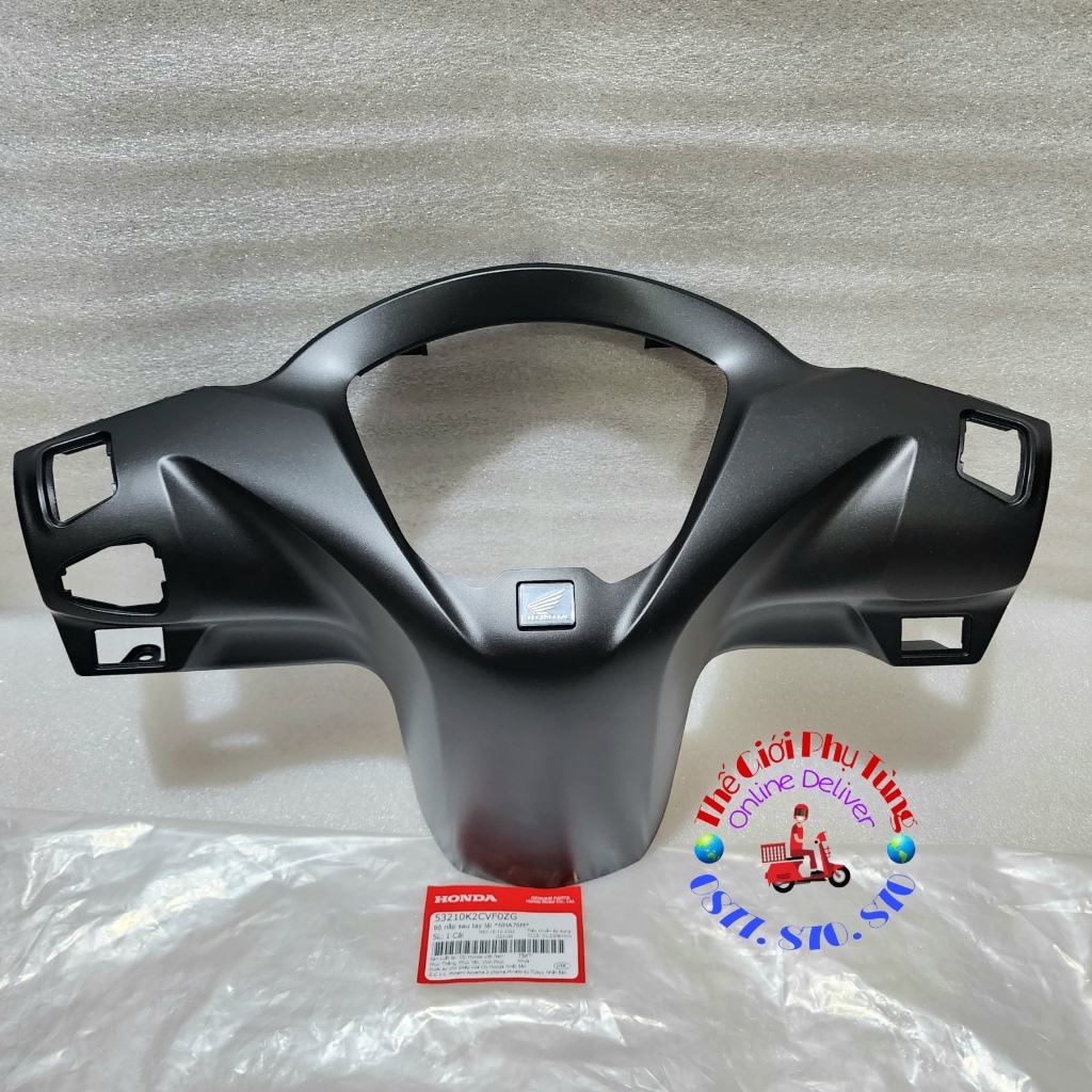 Nắp sau tay lái, bợ cổ Vision 2021-2023 zin Honda VN - 53210-K2C