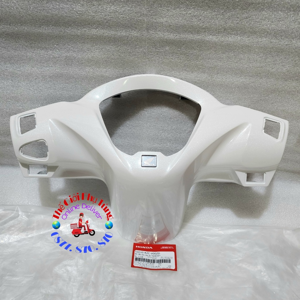 Nắp sau tay lái, bợ cổ Vision 2021-2023 zin Honda VN - 53210-K2C