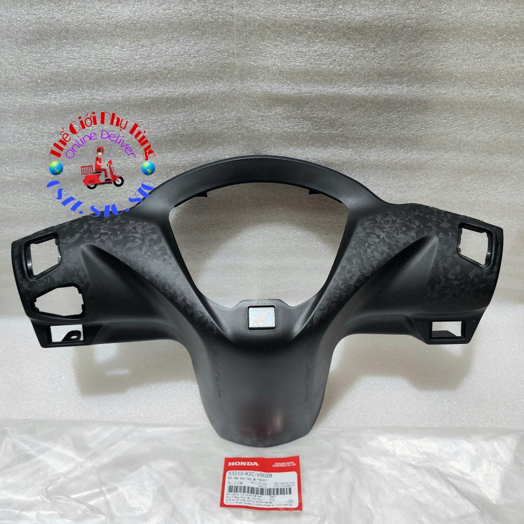 Nắp sau tay lái, bợ cổ Vision 2021-2023 zin Honda VN - 53210-K2C