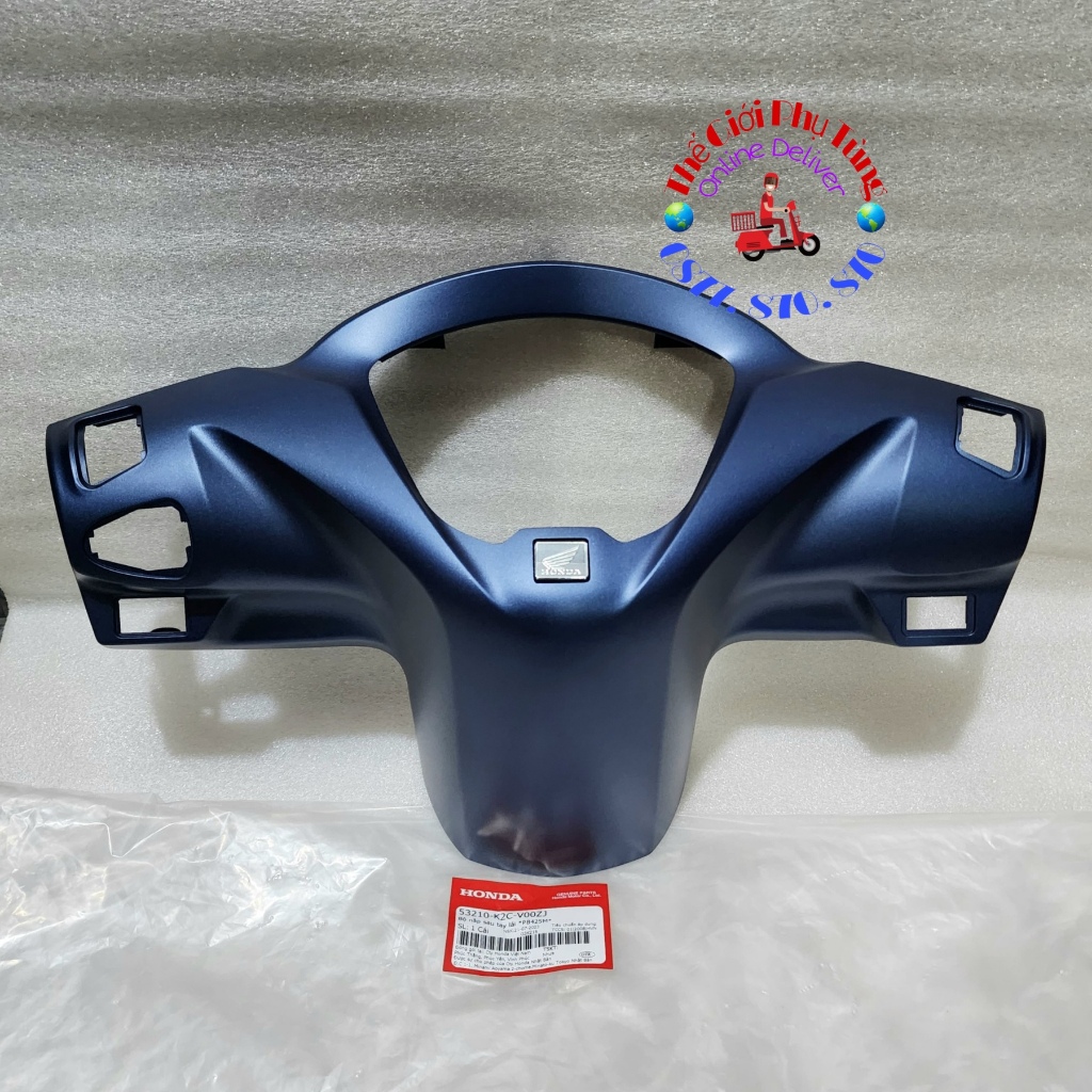 Nắp sau tay lái, bợ cổ Vision 2021-2023 zin Honda VN - 53210-K2C