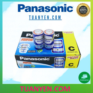 Hộp 24 viên ⚡pin trung c⚡ panasonic r14 hyper r14ut/2s dung lượng 1.5v - hàng chính hãng