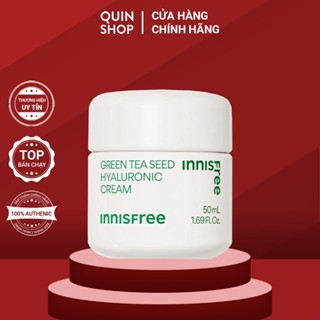 Kem Dưỡng Cấp Ẩm Sâu, Làm Dịu Da Innisfree Green Tea Seed Hyaluronic Cream