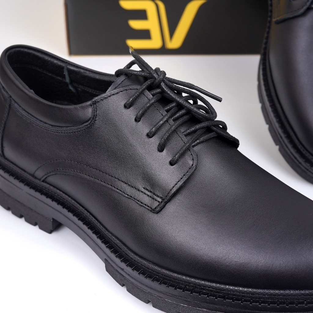 Giày da nam 3V kiểu dáng Dr huyền thoại - Da bò nappa đế khâu - 3V433