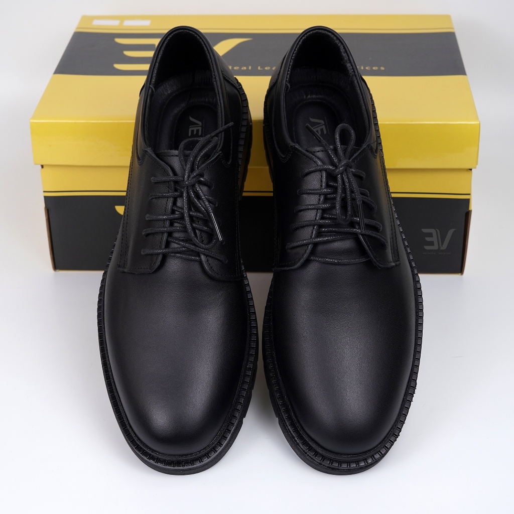 Giày da nam 3V kiểu dáng Dr huyền thoại - Da bò nappa đế khâu - 3V433