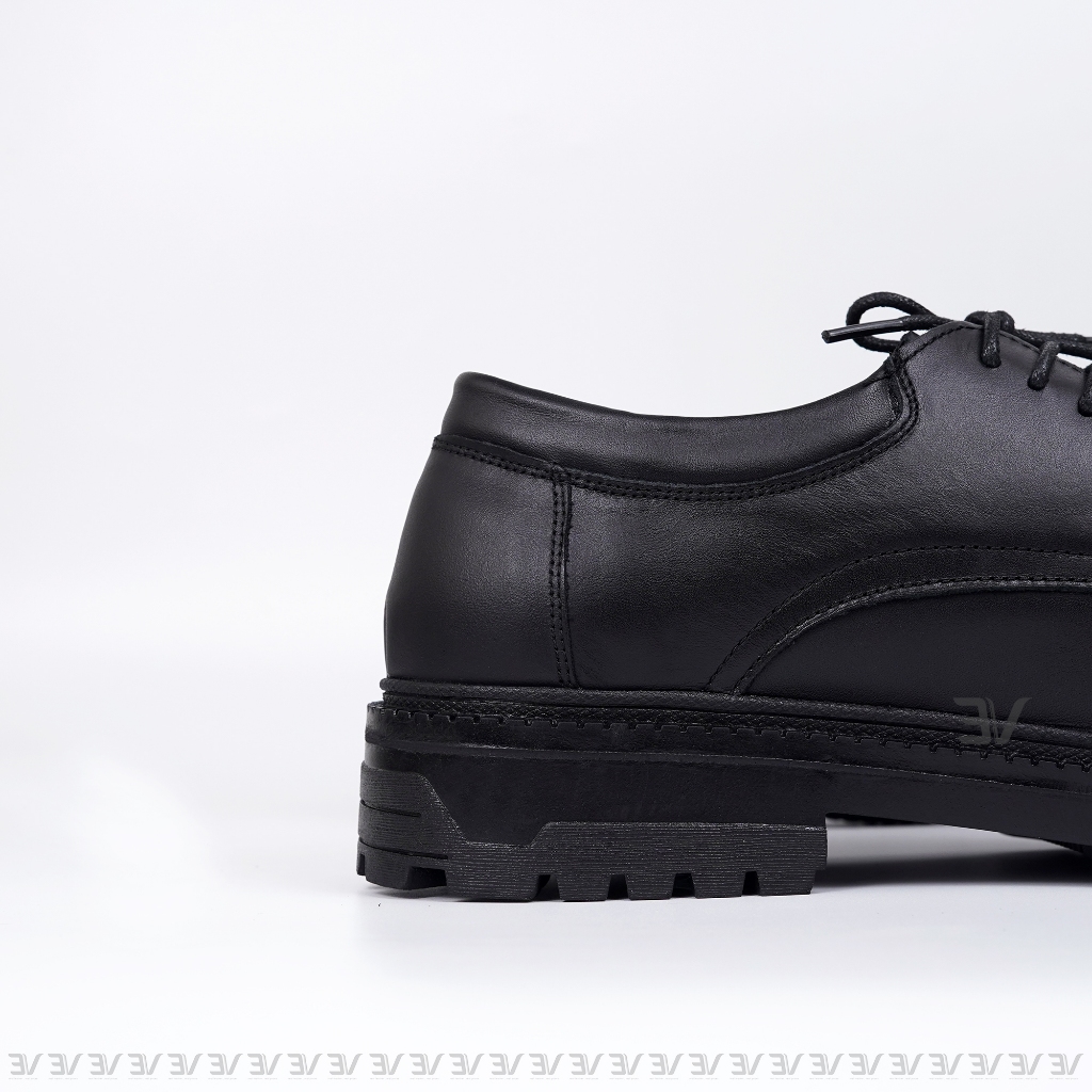 Giày da nam 3V kiểu dáng Dr huyền thoại - Da bò nappa đế khâu - 3V433