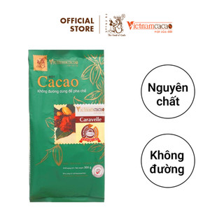 Vietnamcacao - Bột Ca Cao Caravelle - Túi 300g
