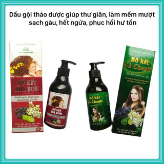 Dầu Gội Thảo Dược Bồ Kết Sả Chanh / Bồ kết Hoa Bưởi