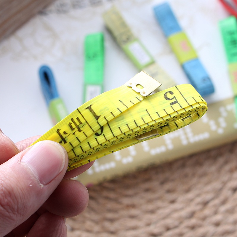 Thước Dây Đầu Thép Đo Vòng Bụng Eo 3 Vòng Kiểm Tra Sức Khỏe 1.5 Mét SUNBRA 105