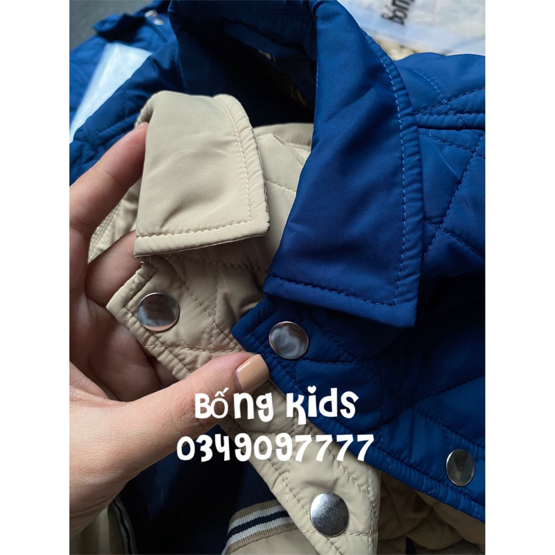 Áo Khoác Trần Trám Bé Trai Cổ Đức N