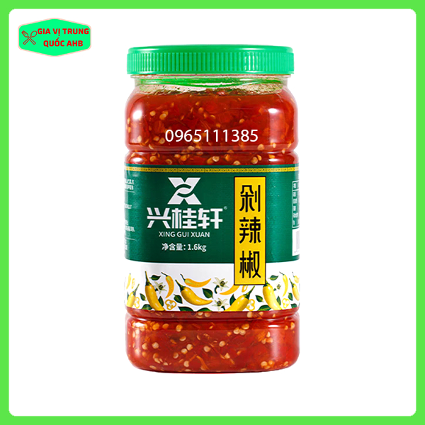 Sốt Ớt Băm Tứ Xuyên 1,6kg