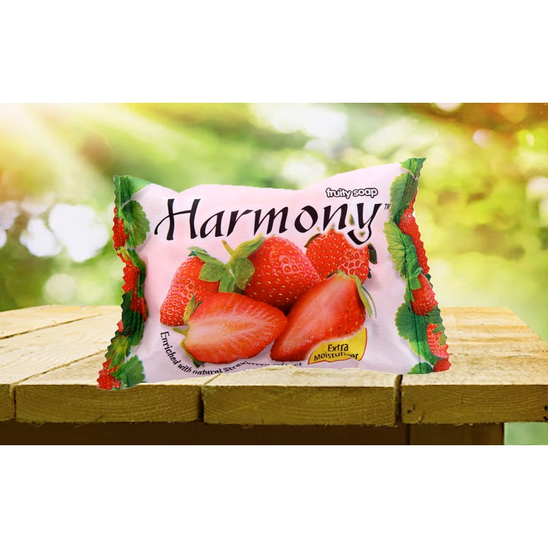 Xà bông trái cây Harmony 75G_ 6 mùi tự chọn