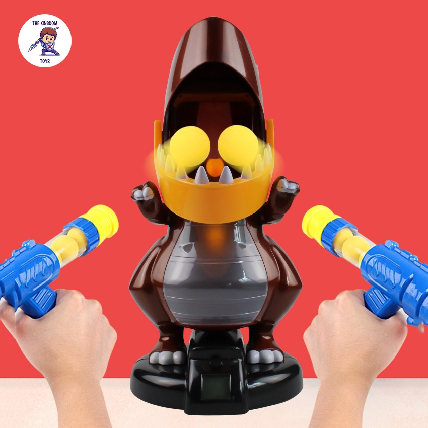 Đồ Chơi Bắn Bóng Khủng Long Bạo Chúa T-Rex Tính Điểm Tự Động Cho Bé Đồ Chơi Vận Động Vui Nhộn Dễ Thương