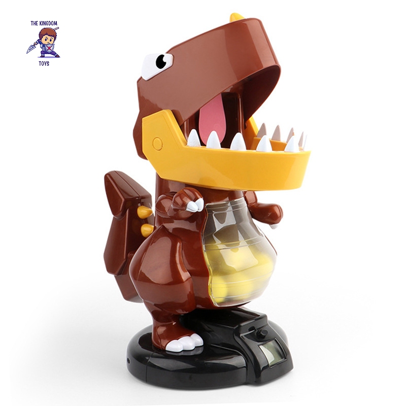 Đồ Chơi Bắn Bóng Khủng Long Bạo Chúa T-Rex Tính Điểm Tự Động Cho Bé Đồ Chơi Vận Động Vui Nhộn Dễ Thương