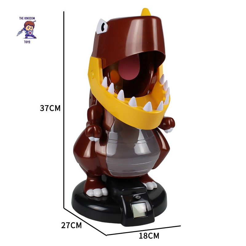 Đồ Chơi Bắn Bóng Khủng Long Bạo Chúa T-Rex Tính Điểm Tự Động Cho Bé Đồ Chơi Vận Động Vui Nhộn Dễ Thương