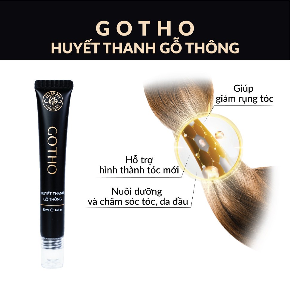 Gotho Huyết thanh gỗ thông kích thích mọc tóc