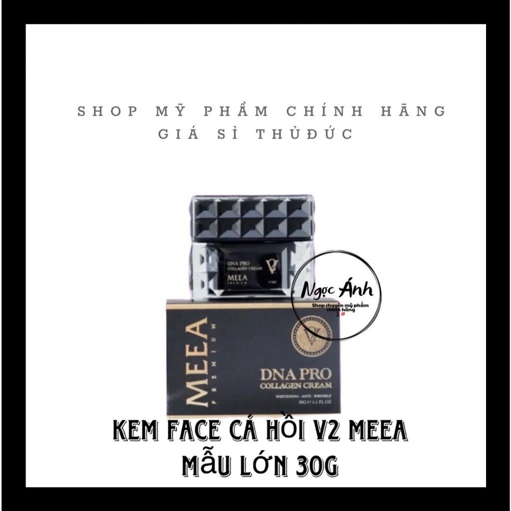 Kem Face DNA Pro Cá Hồi Collagen Cream V2 Meea Origin