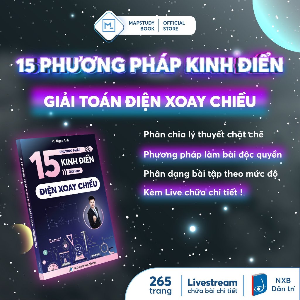 Sách 15 phương pháp giải toán kinh điển Điện Xoay Chiều - Vũ Ngọc Anh