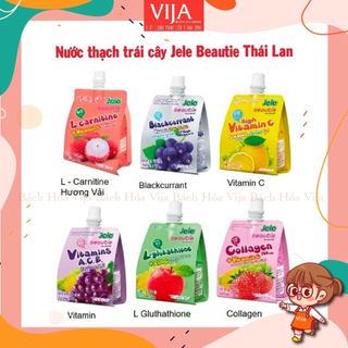 Nước thạch trái cây Jele Beautie Thái Lan gói 125g /150g