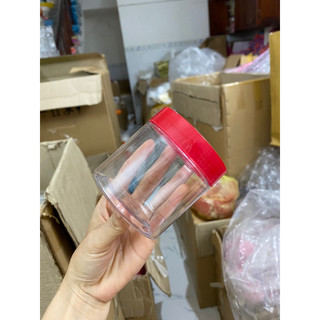 Hủ pét nắp đỏ (đủ size)