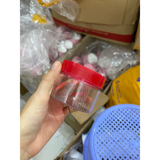 Hủ pét nắp đỏ (đủ size)