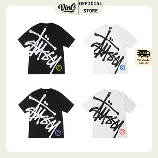 Áo thun stussy big basic pigment dyed unisex - có sẵn