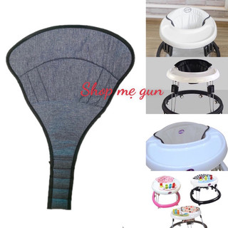 đệm thay cho xe tròn (tựa lưng thấp Dòng new york baby)  , dòng xe bàn trắng
