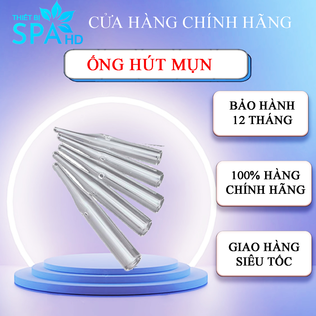 Ống Hút Mụn Thuỷ Tinh