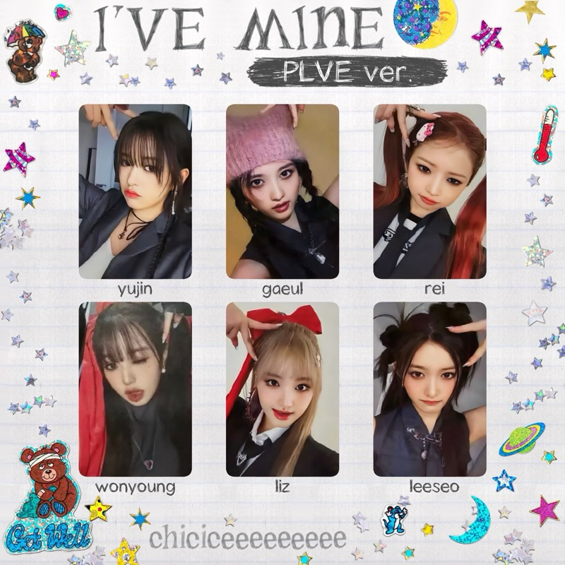 ALBUM IVE MINE CÓ POB