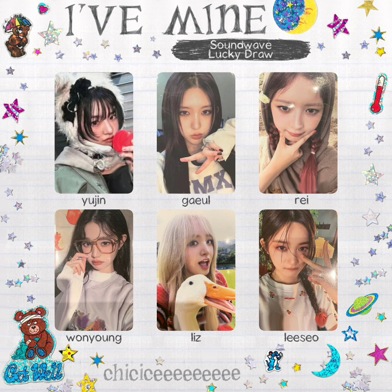 ALBUM IVE MINE CÓ POB